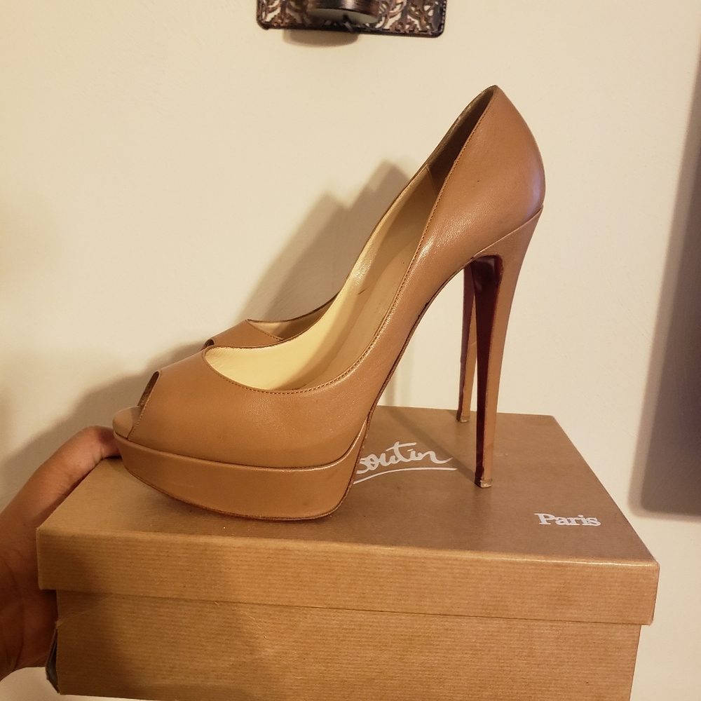 Christian louboutin lady peep size 42